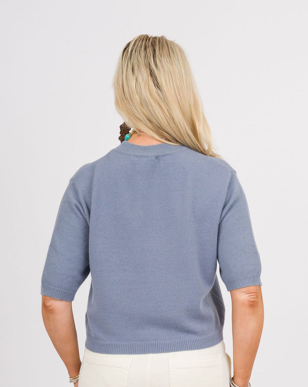 Jordyn Sweater - Cashmere Blue