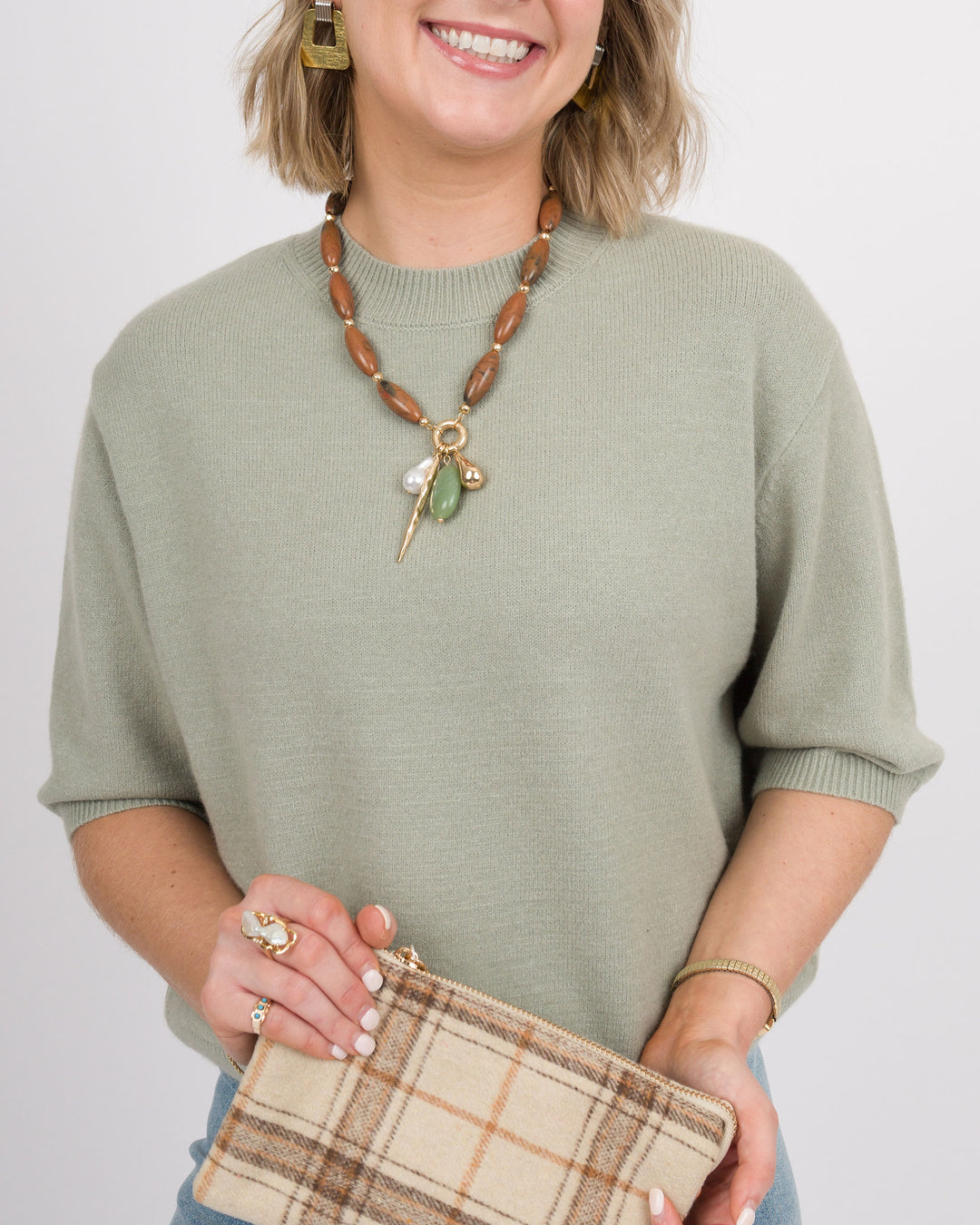 Jordyn Sweater - Sage Butter