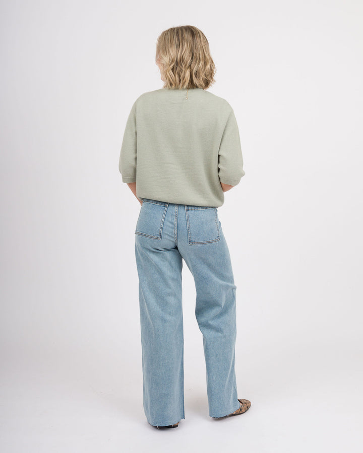 Jordyn Sweater - Sage Butter