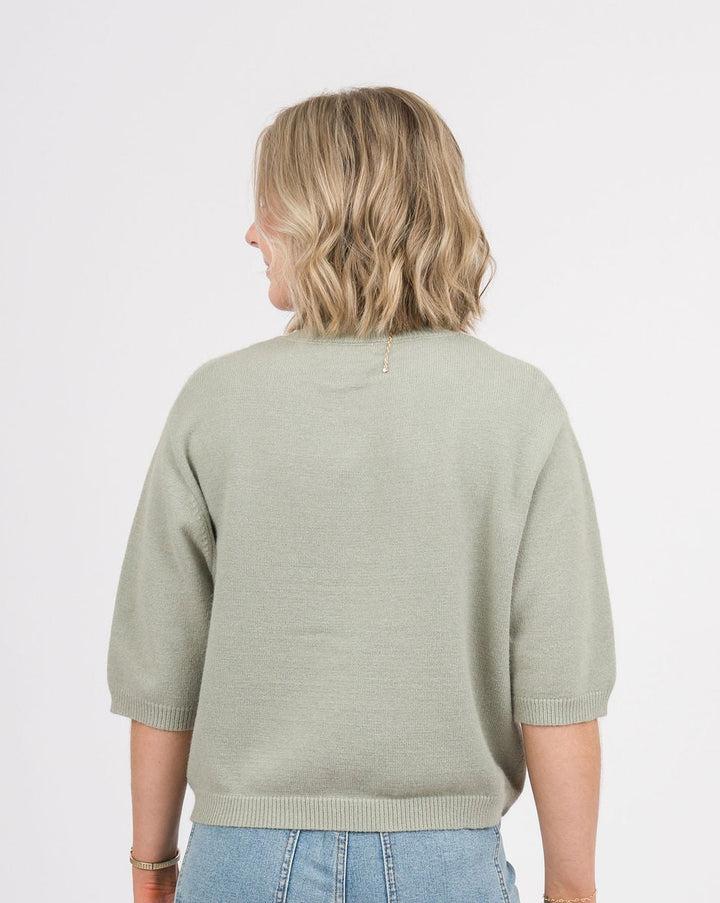 Jordyn Sweater - Sage Butter