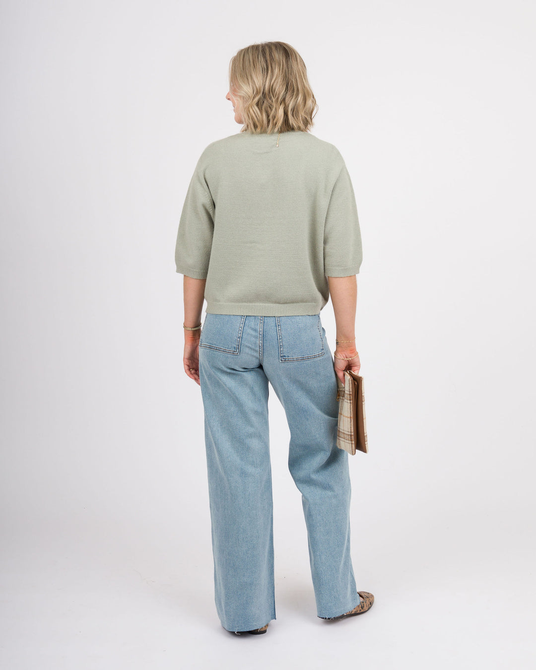 Jordyn Sweater - Sage Butter