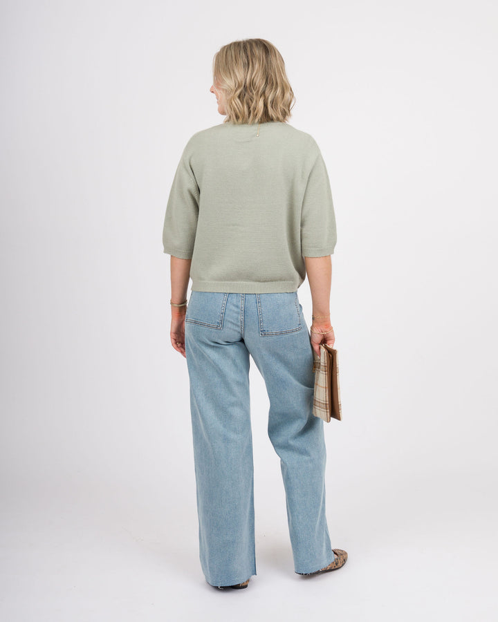 Jordyn Sweater - Sage Butter