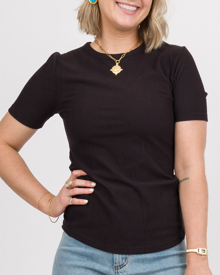 The Rudy Ripped Tee - Black