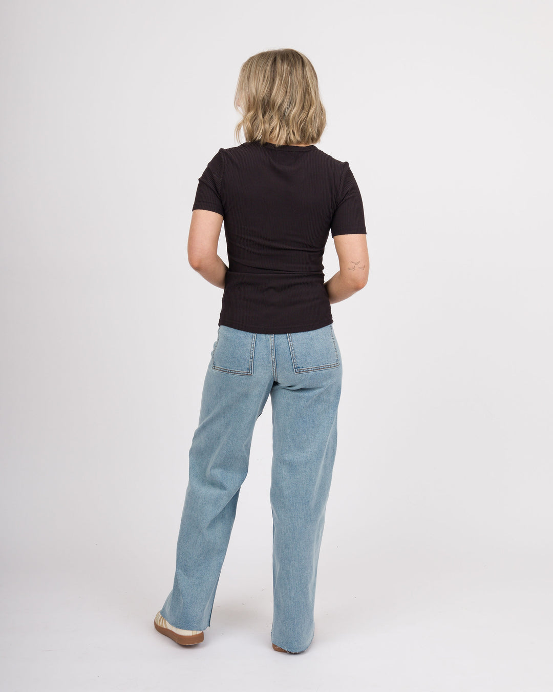 Kimber Wide Leg Pants - Denim
