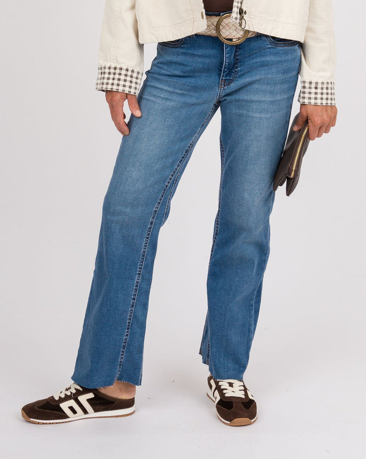 KUT from the Kloth Kelsey High Rise Fab Ab Ankle Flare - Leader
