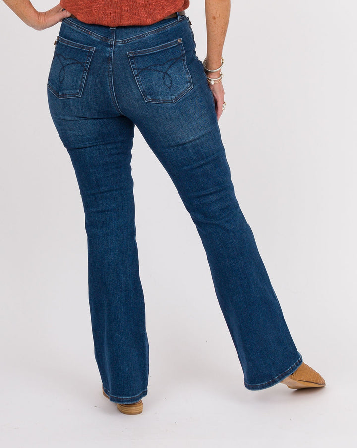 Judy Blue High Rise Tummy Control Bootcut - Dark