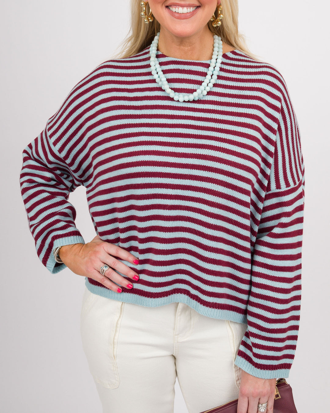 Port of Call Striped Sweater