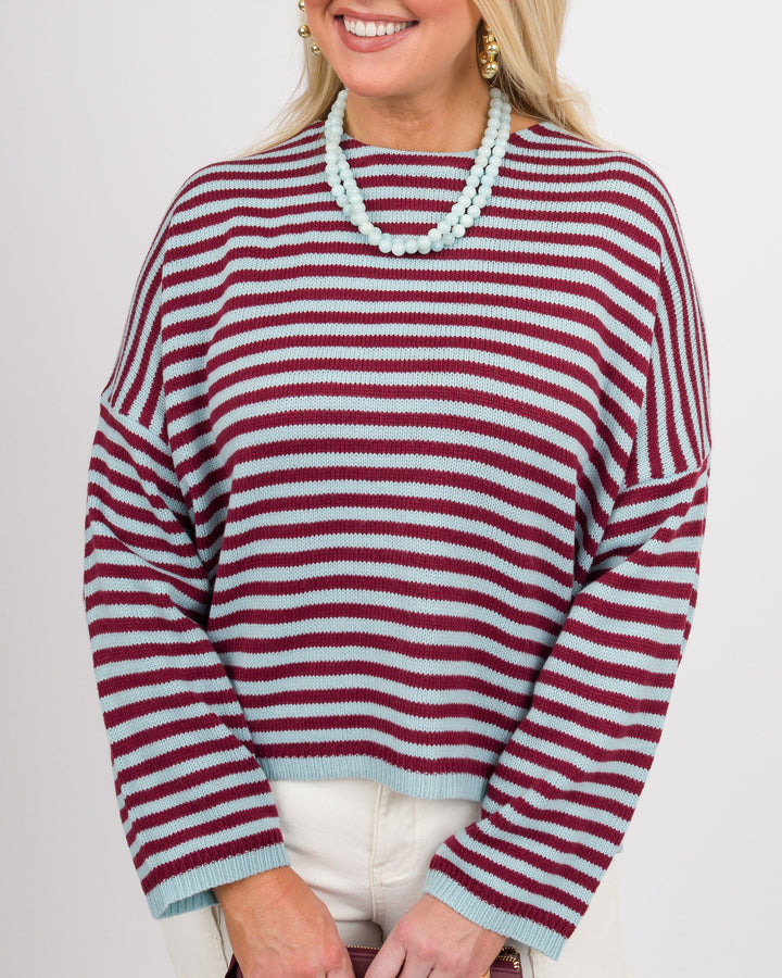 Port of Call Striped Sweater