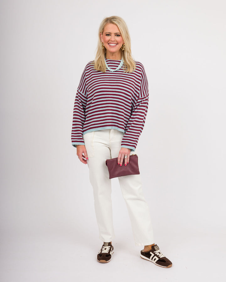 Port of Call Striped Sweater