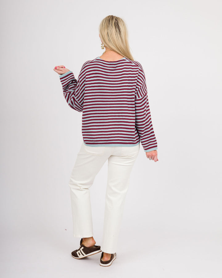 Port of Call Striped Sweater