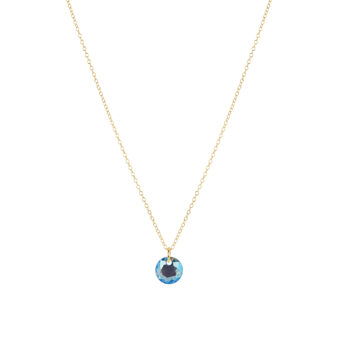 enewton 16" Necklace Gold - Reflection Small Charm - March