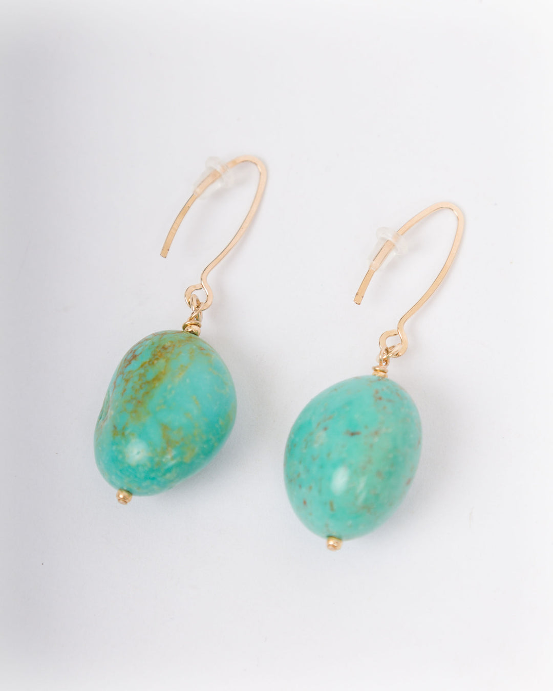 J. Mills Studio Turquoise Nugget Earrings