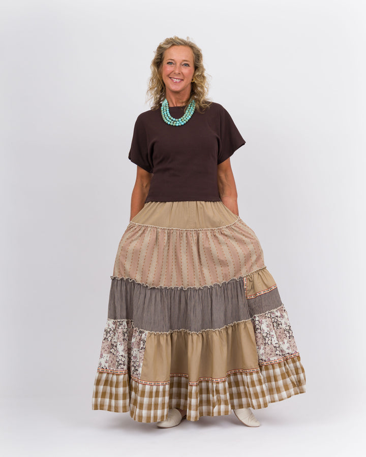 Angel Crew Neck Top Chocolate