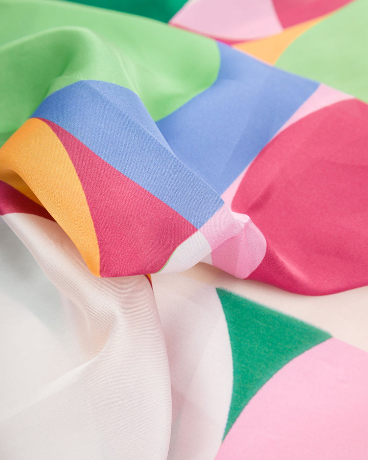 Abstract Geo Scarf