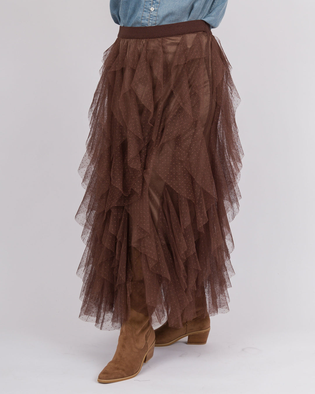 Dark Brown Tulle Skirt – Hip Chics Boutique