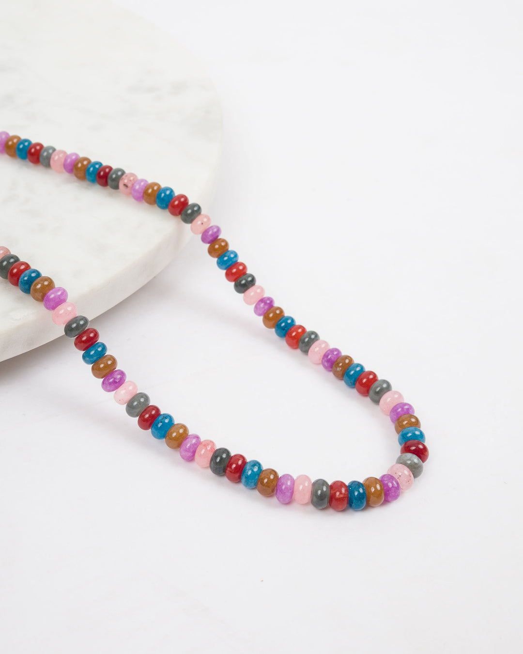 Timeless Clasp Beaded Necklace - Multicolor