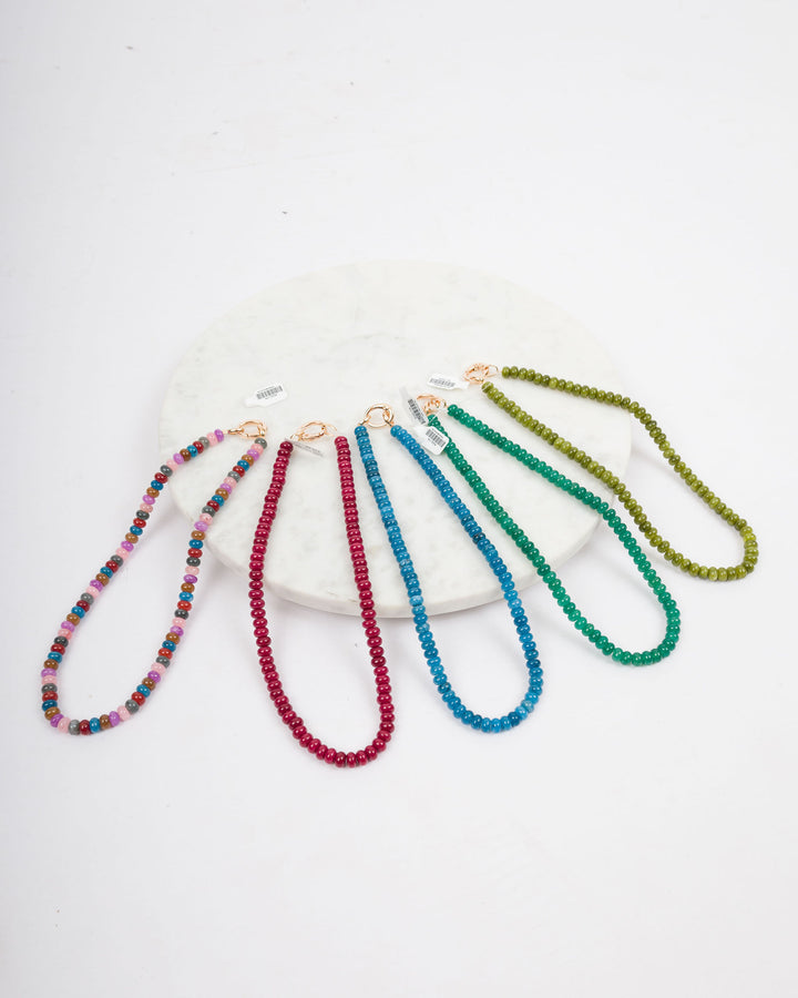 Timeless Clasp Beaded Necklace - Multicolor