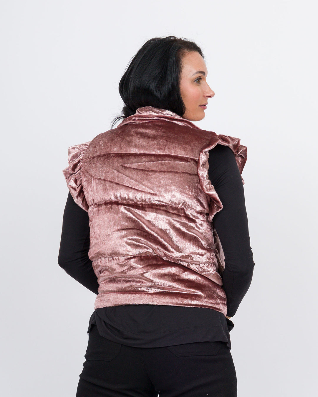 Champagne Puffer Vest