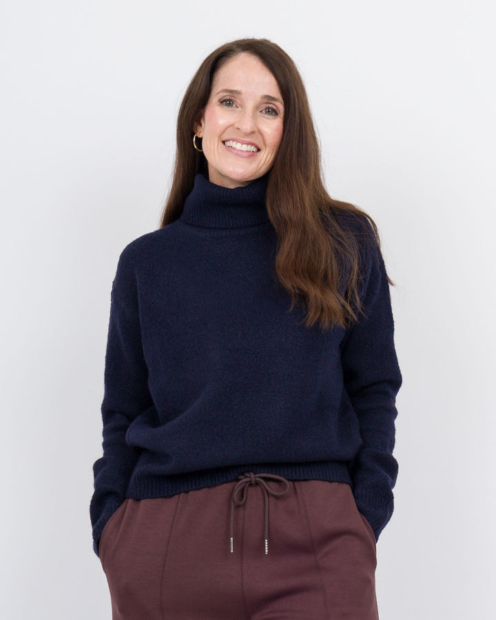 Simply Fun Sweater -Navy Blue