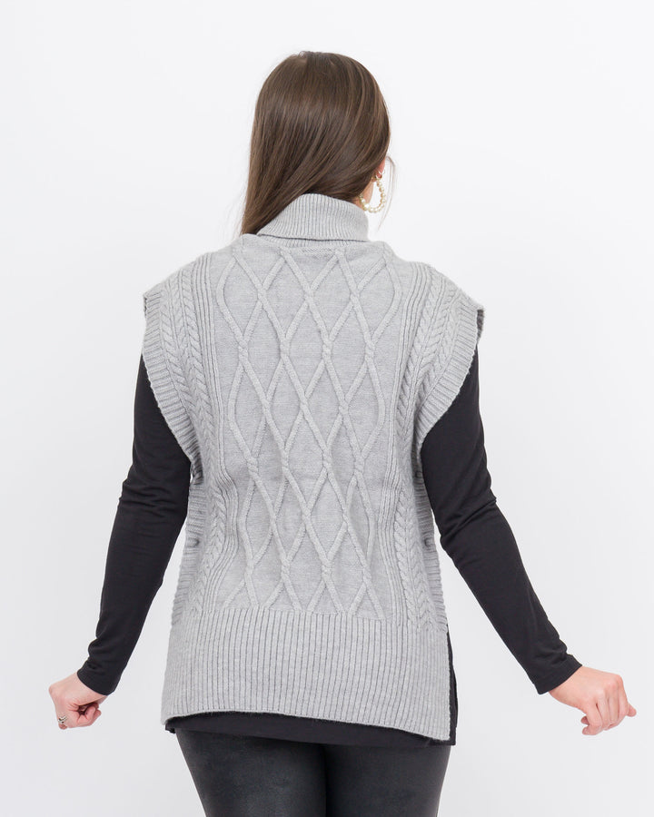 Leora Vest - Grey