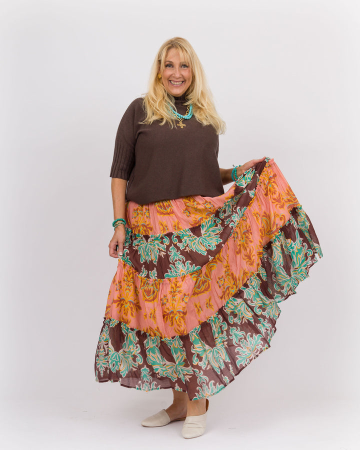 Josette Skirt Coral Paradise