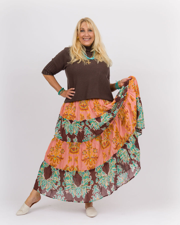 Josette Skirt Coral Paradise