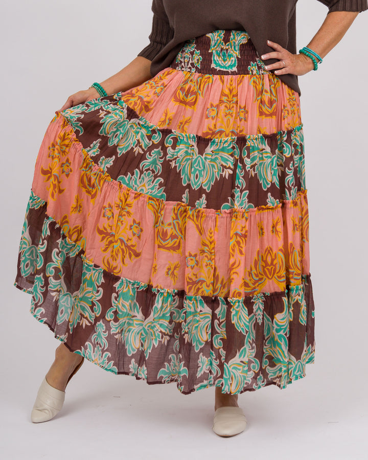 Josette Skirt Coral Paradise
