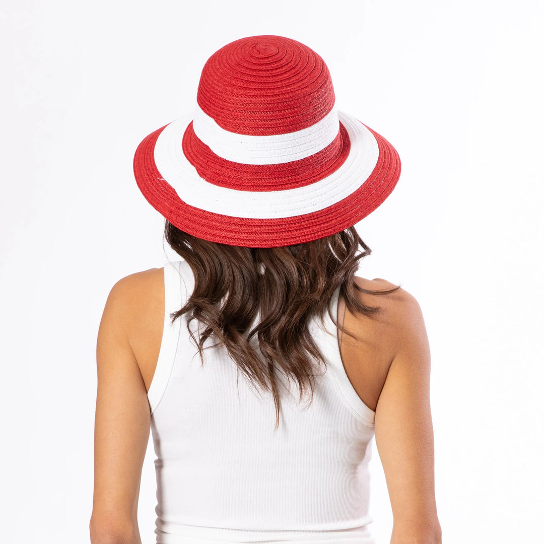 Liberty Red White Bucket Hat