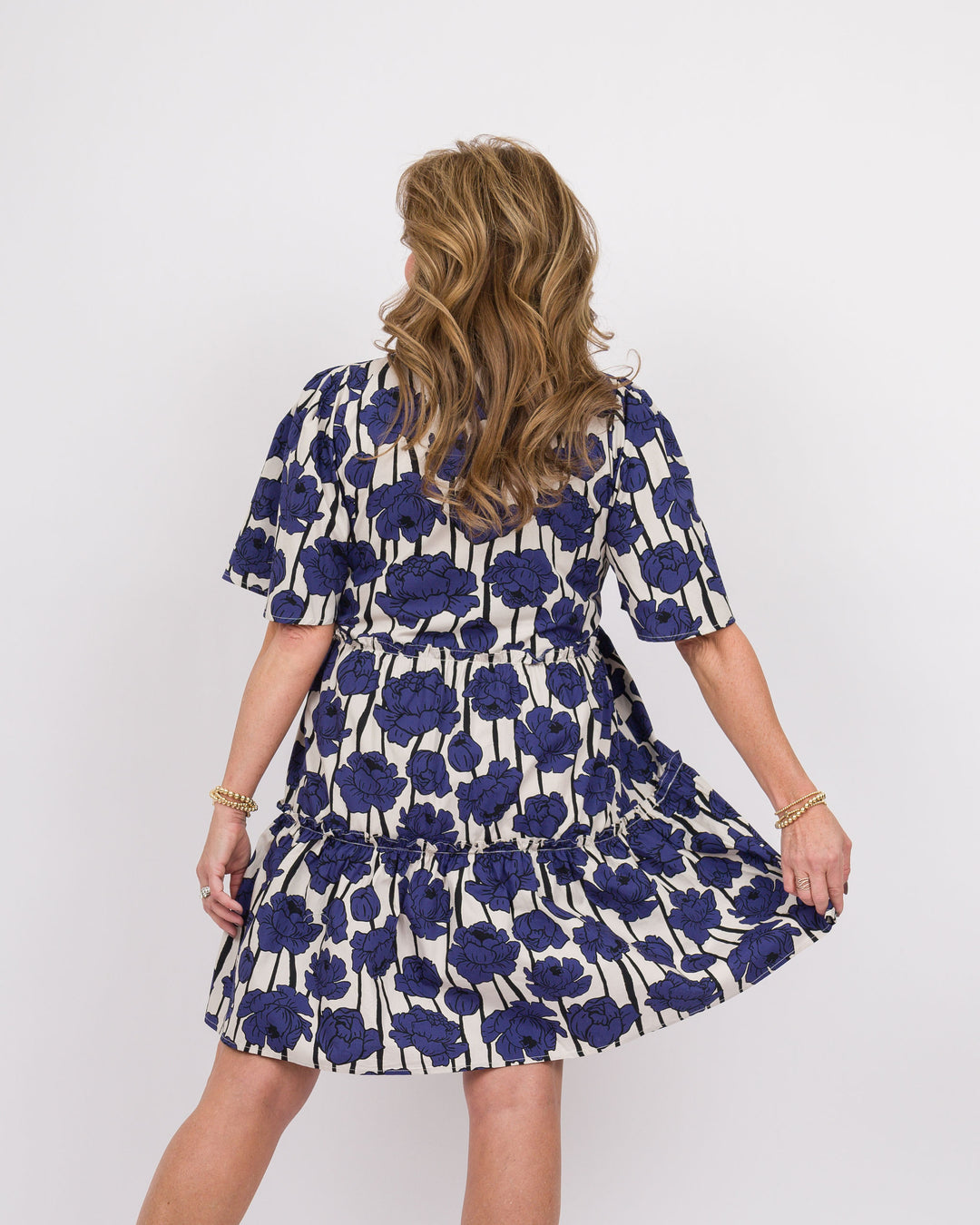 Mud Pie Kit Dress Blue