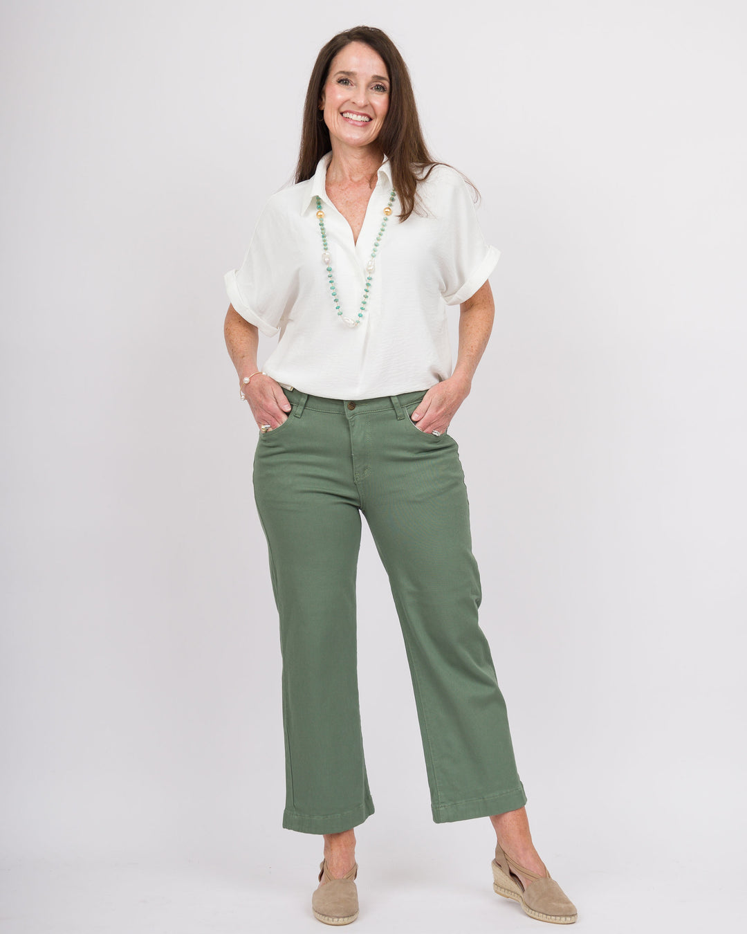 Heart of Pine Stretch Pants Olive