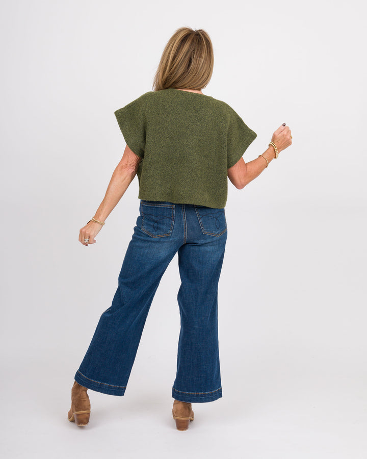 Kerisma Sachi Vest - Olive Jade