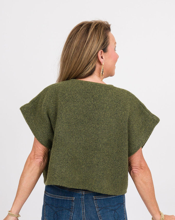 Kerisma Sachi Vest - Olive Jade