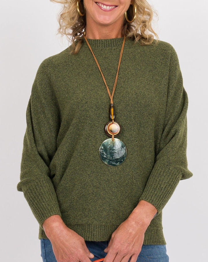 Kerisma Moon Top - Olive Jade