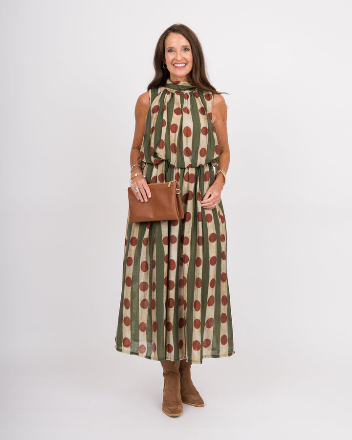 Arden Sleeveless Midi Dress