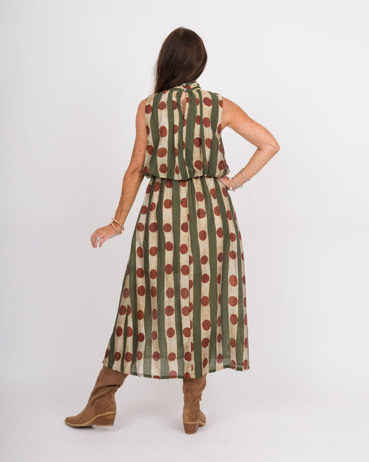 Arden Sleeveless Midi Dress