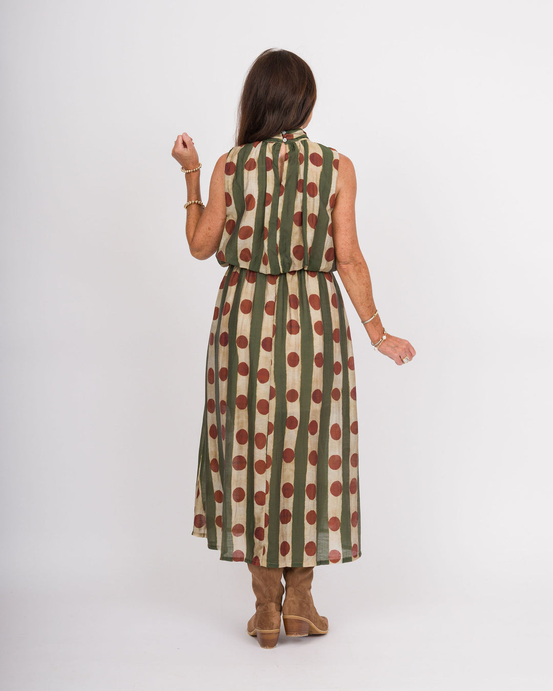 Arden Sleeveless Midi Dress
