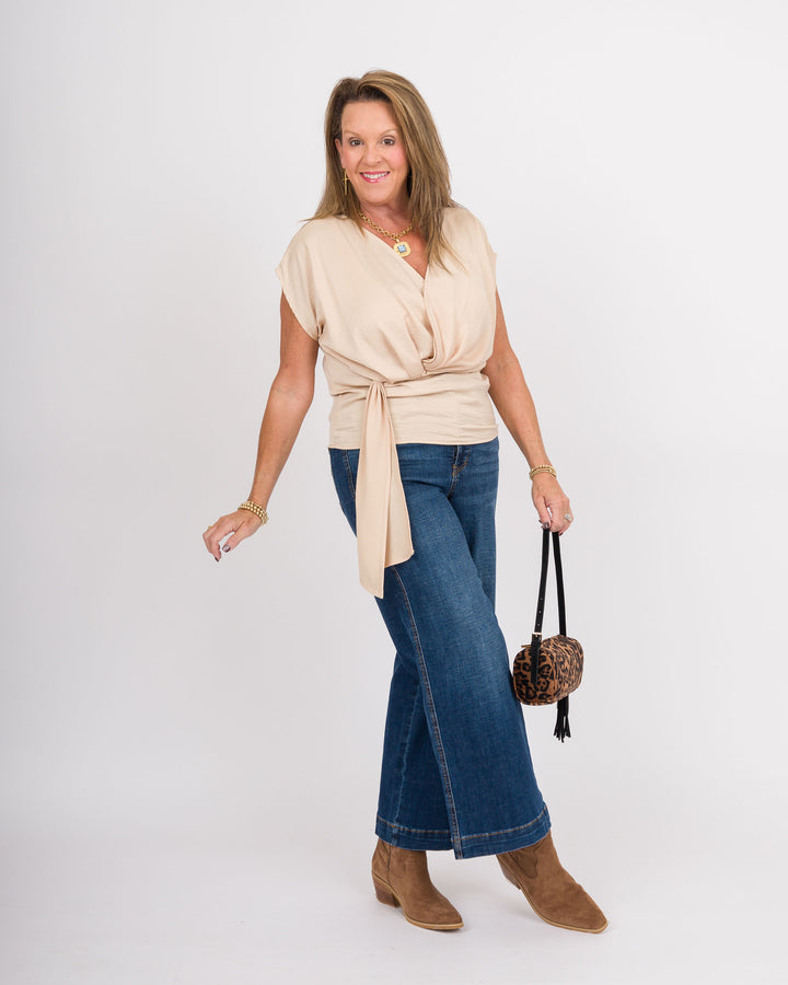Champagne Grace Top