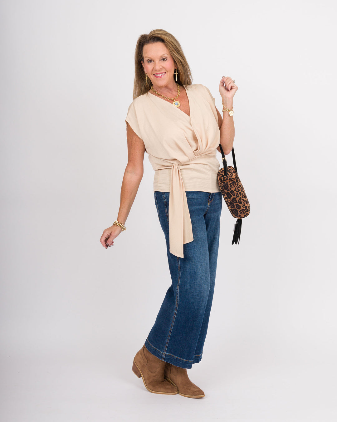 Champagne Grace Top