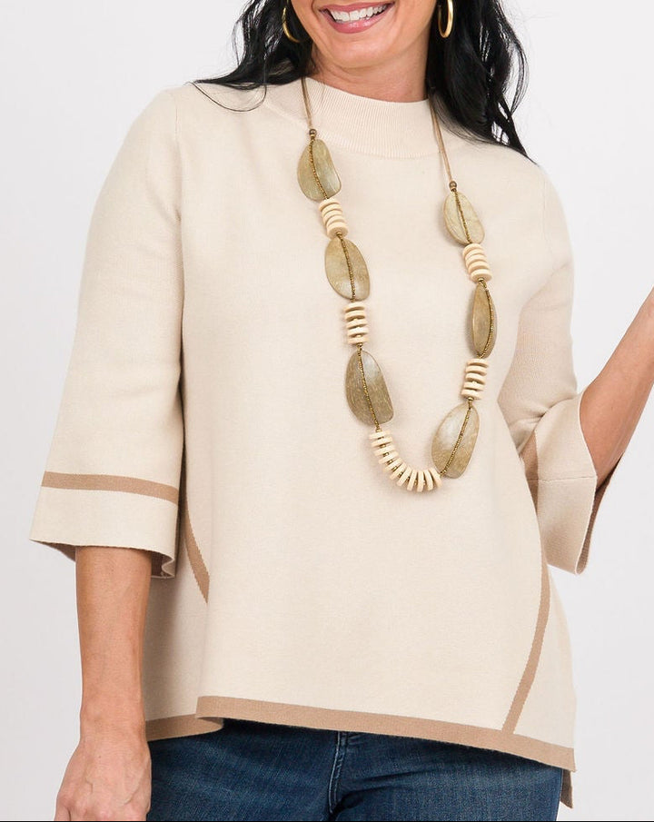 The Cozy Cappuccino Top