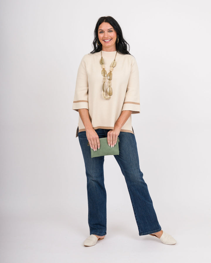 The Cozy Cappuccino Top