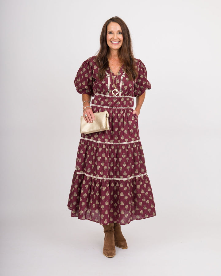Posey Puff Sleeve Dress