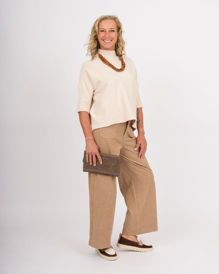 Conner Taupe Corduroy Pants