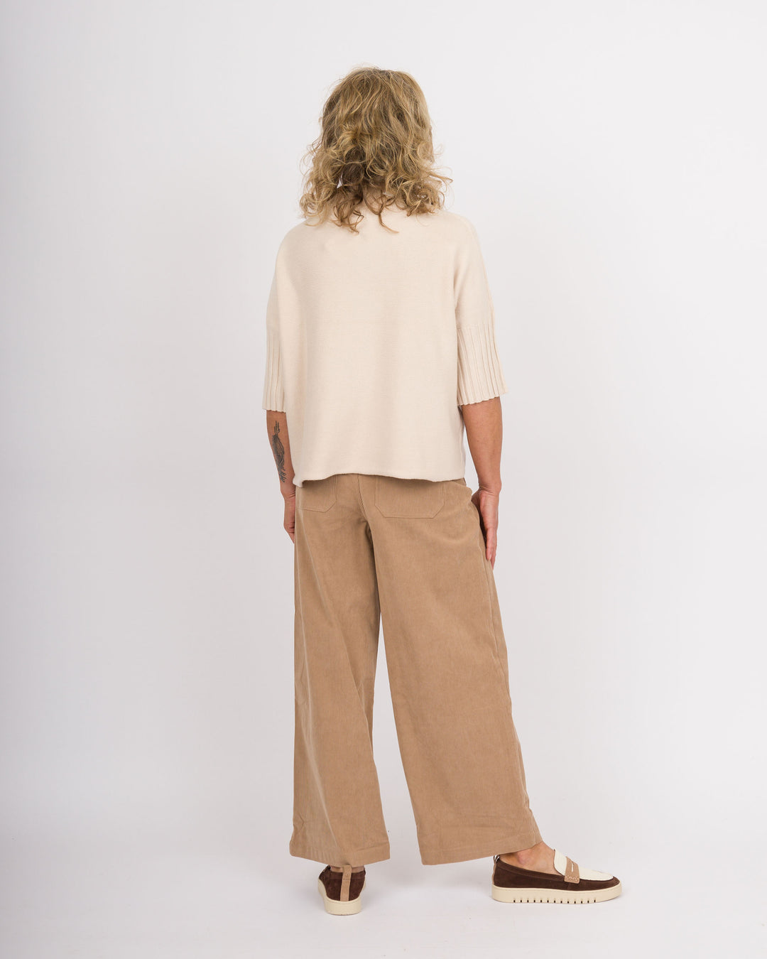 Conner Taupe Corduroy Pants