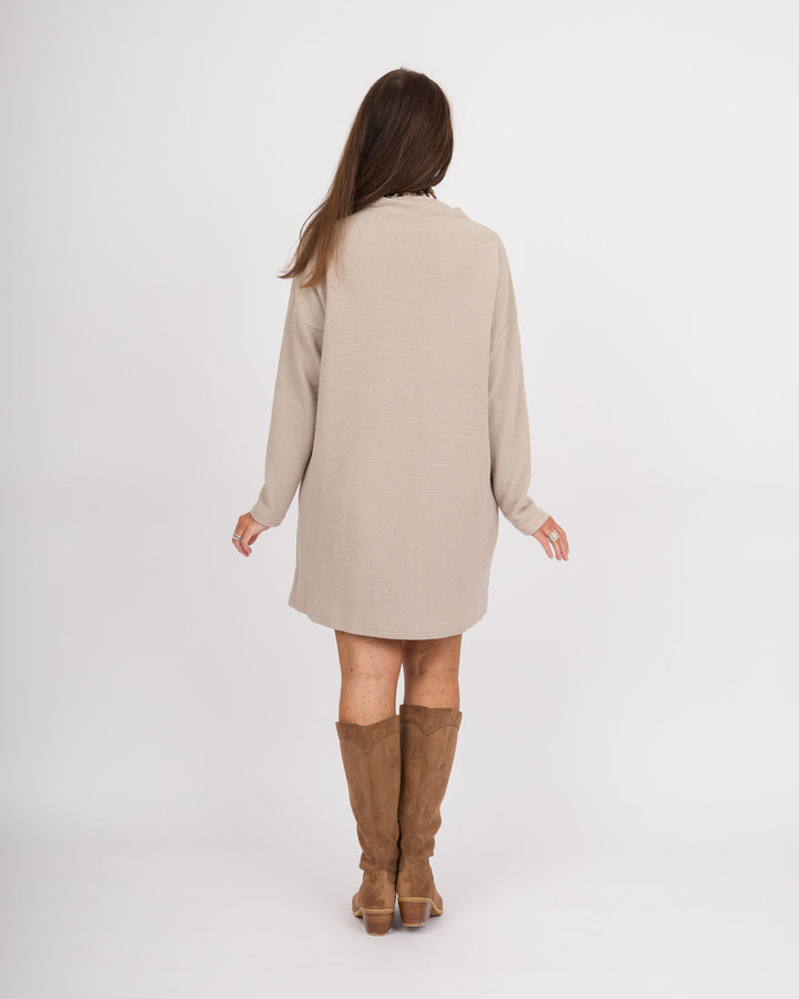 Cloud Knit Dress - Taupe