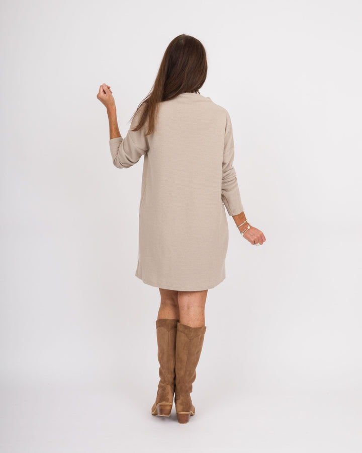 Cloud Knit Dress - Taupe