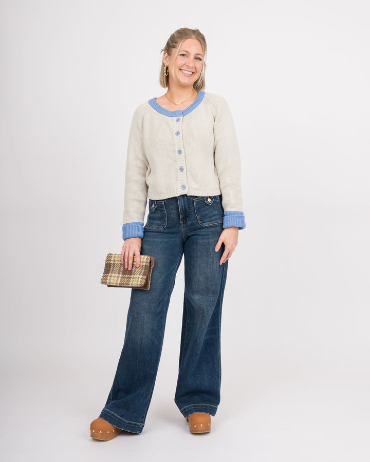Pigeon Cropped Cardigan