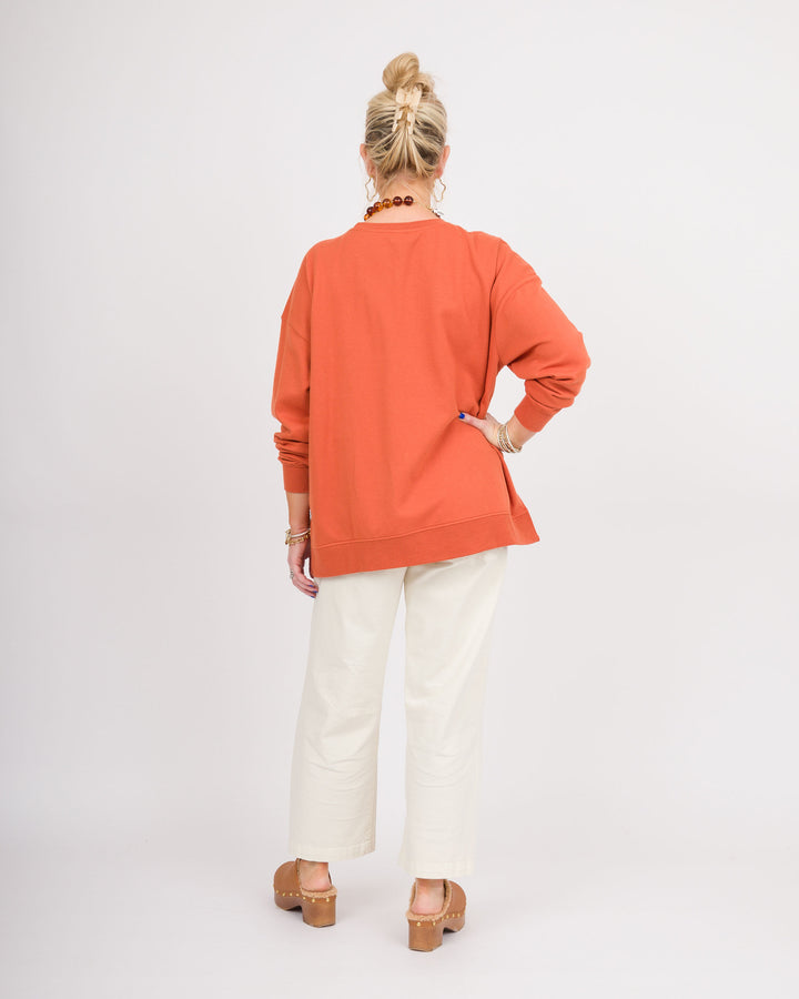 Fall Sparkle Long Sleeve Sweatshirt