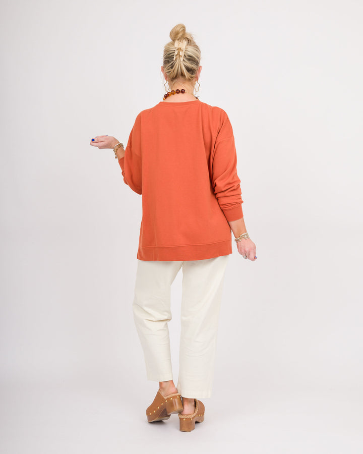 Fall Sparkle Long Sleeve Sweatshirt
