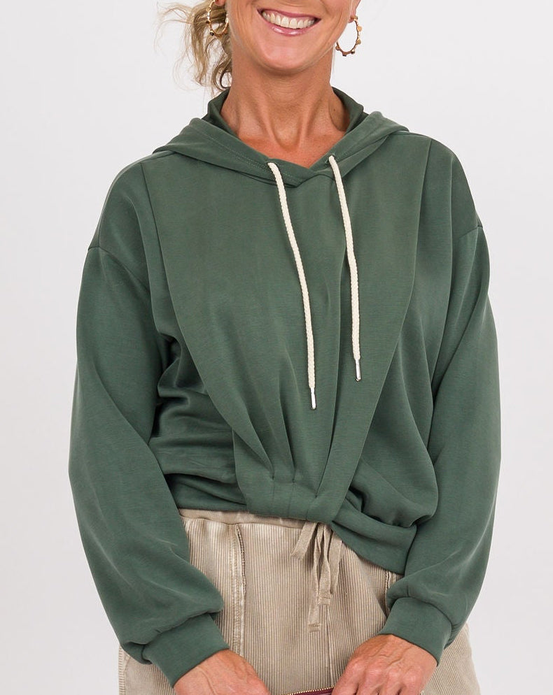 Tinsley Hoodie - Hunter Green