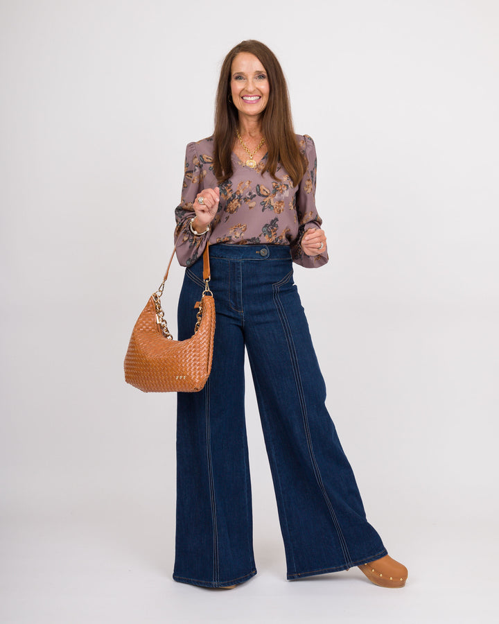 Mauve Meadow Blouse